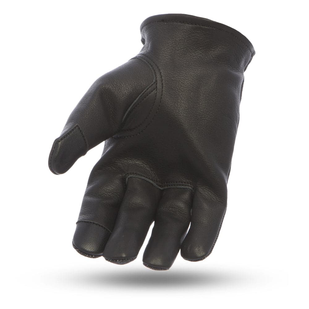 Men's Two-Tone Leather Motorcycle Roper Gloves