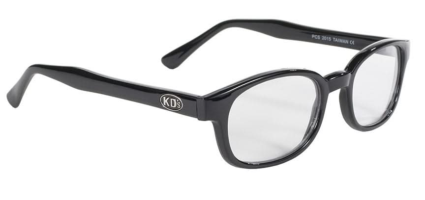 X-KD'S 1015X, Black Frame with Clear Lenses