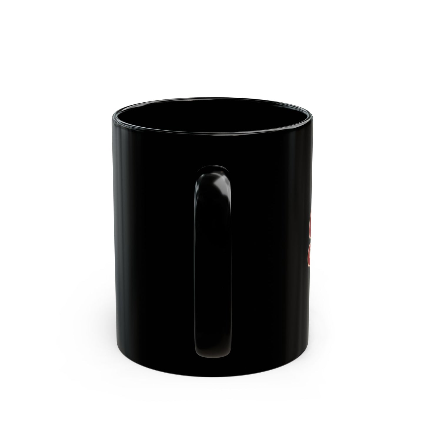 Rider's Gear Black Ceramic Mug — Retro Motorcycle Coffee Cup (11oz, 15oz)