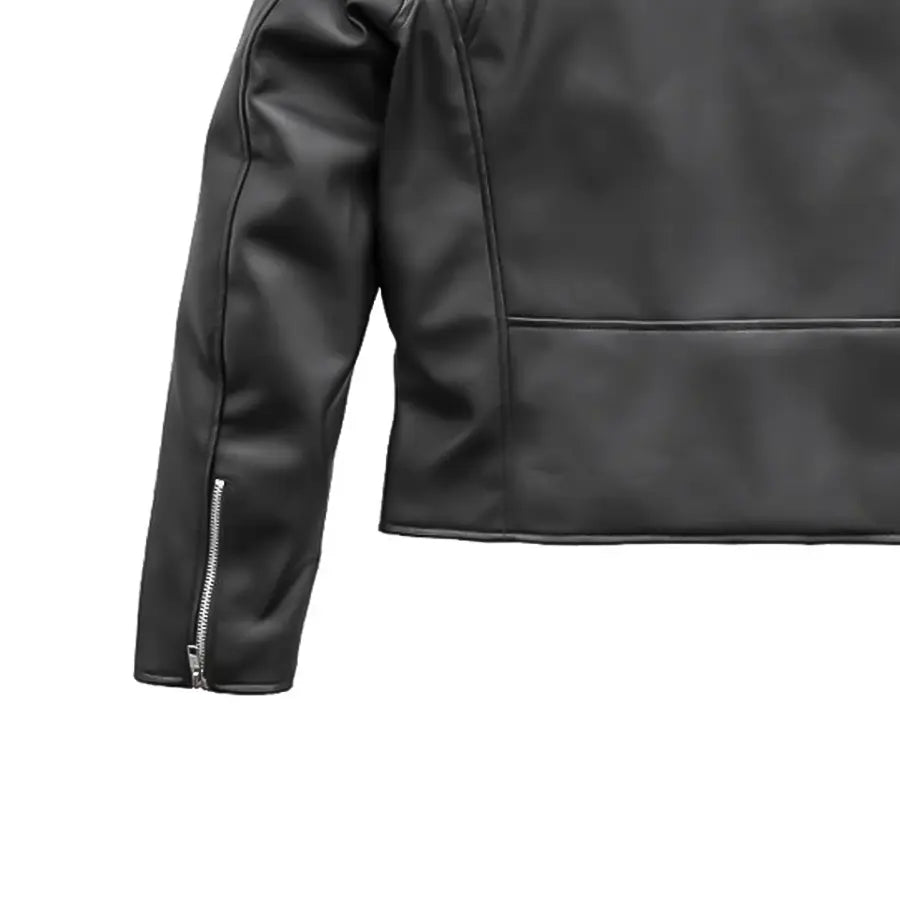 Women's Vegan Leather Motorcycle Riding Jacket- "Cassandra"