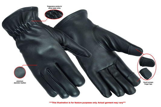 Men's Unlined Deerskin Gloves