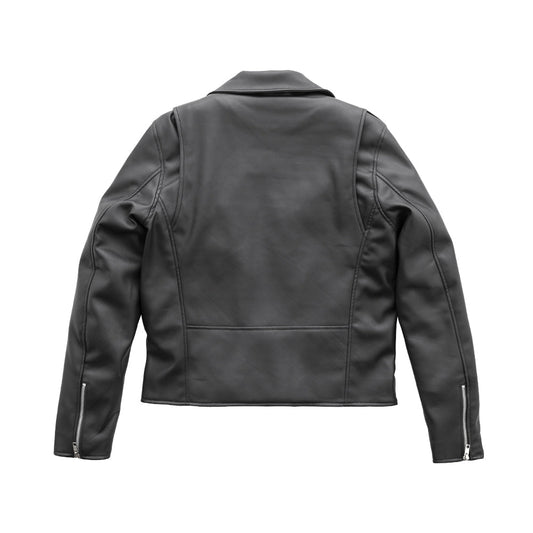 Women's Vegan Leather Motorcycle Riding Jacket- "Cassandra"