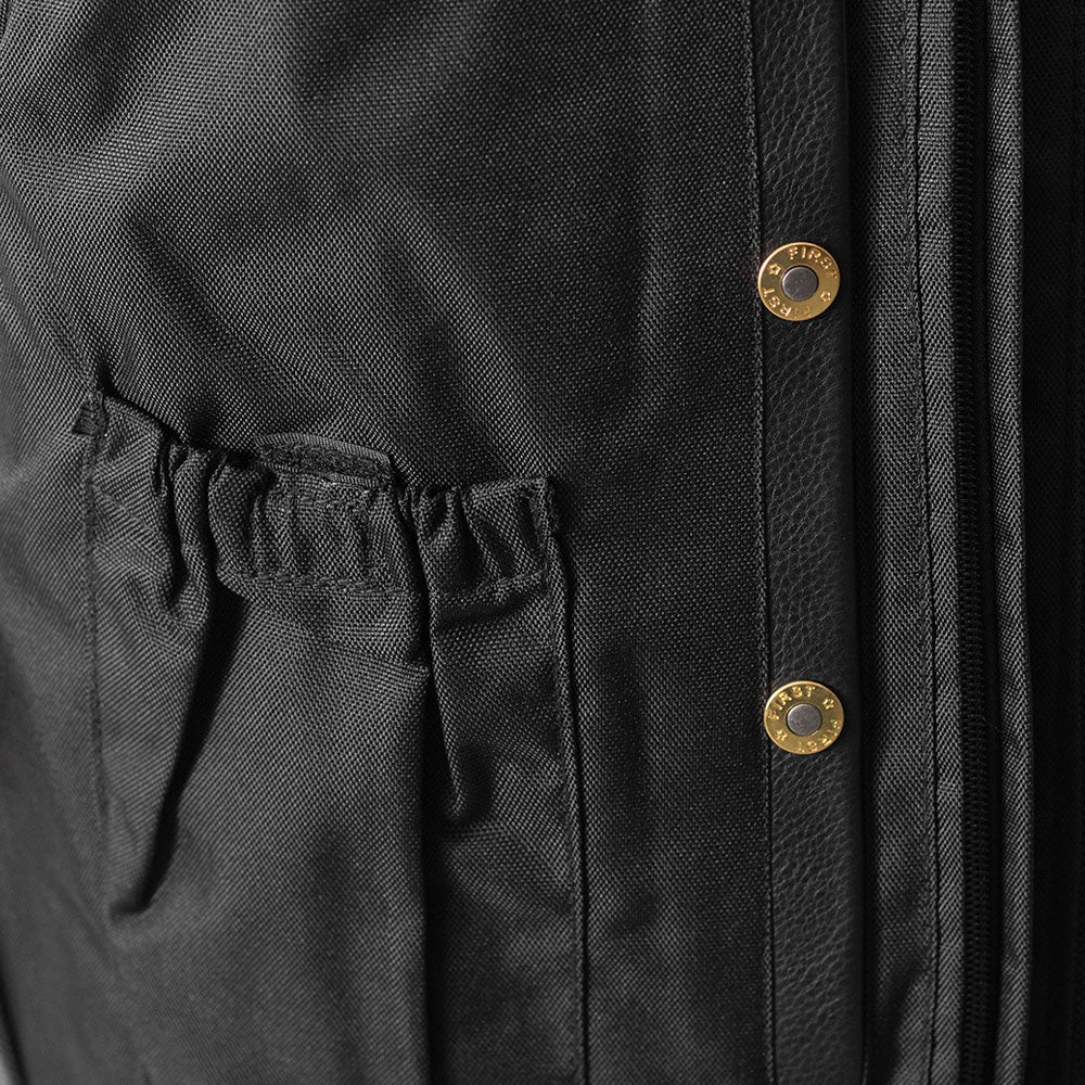 Men's Leather Motorcycle Vest- Club House