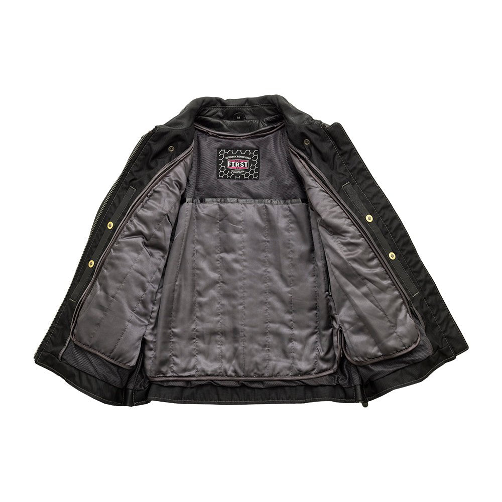 Women's Fashion Motorcycle Leather Jacket- "Free Spirit"