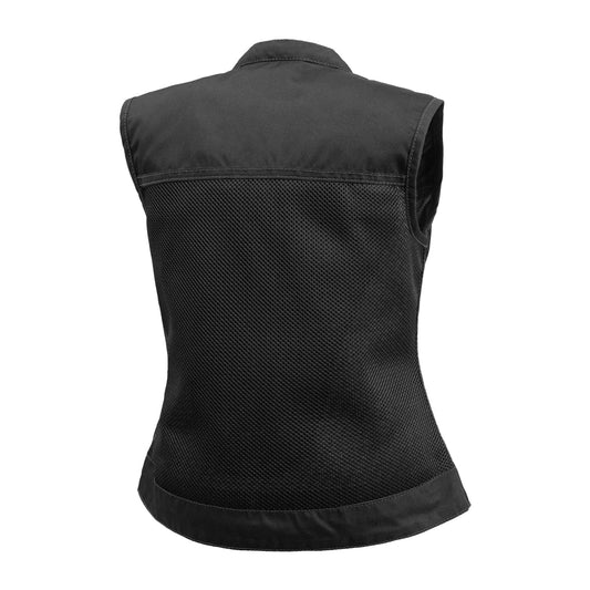 Women's Mesh club style Motorcycle Vest