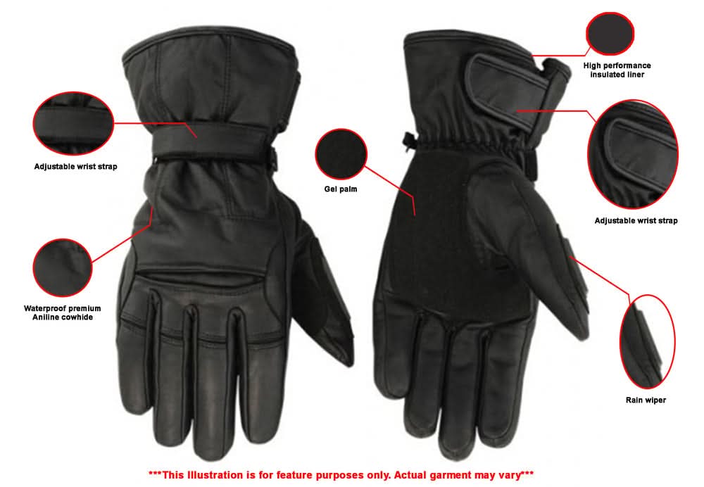Men's Heavy Duty Insulated Cruiser Gauntlet