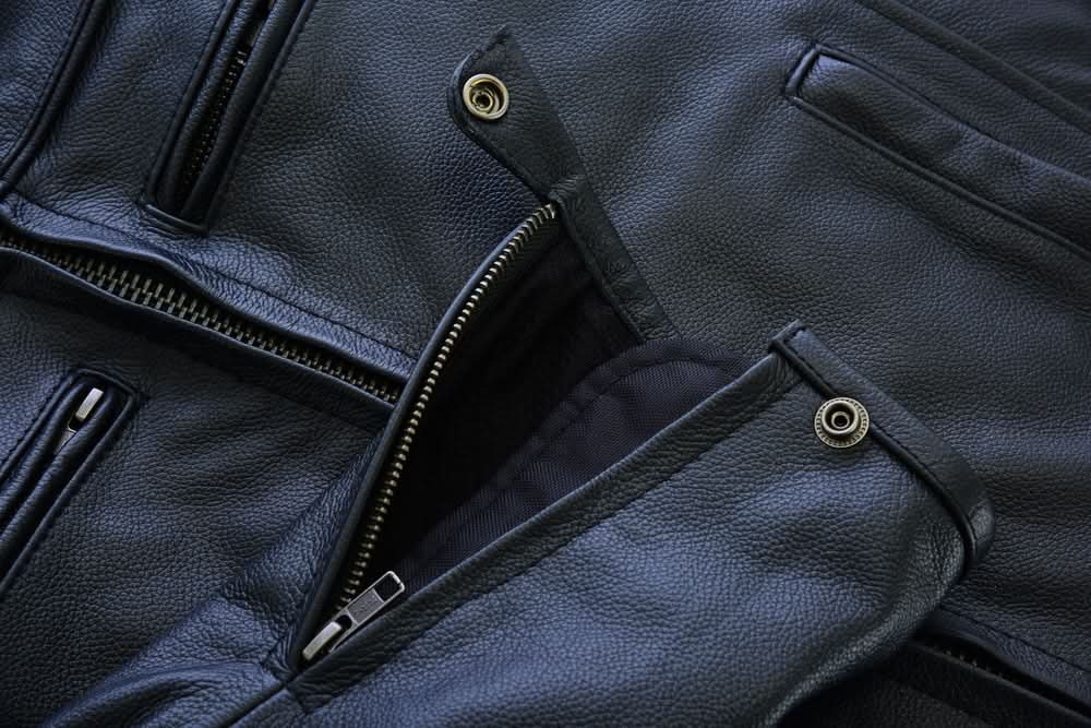 Men's Tall Sporty Scooter Jacket – Naked Cowhide