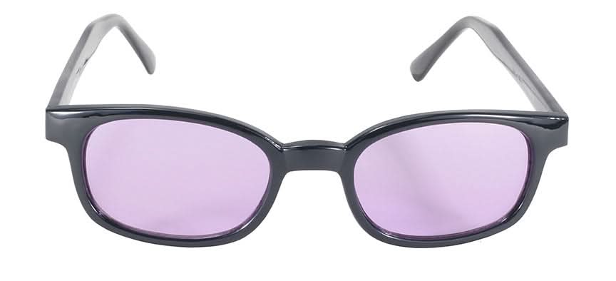 X-KD'S 11216 X, Black Frame with Light Purple Lenses