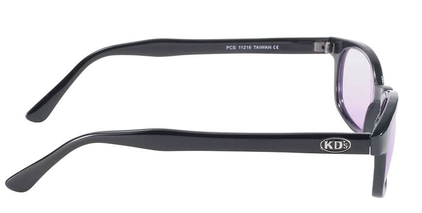 X-KD'S 11216 X, Black Frame with Light Purple Lenses