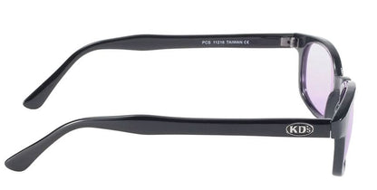 X-KD'S 11216 X, Black Frame with Light Purple Lenses