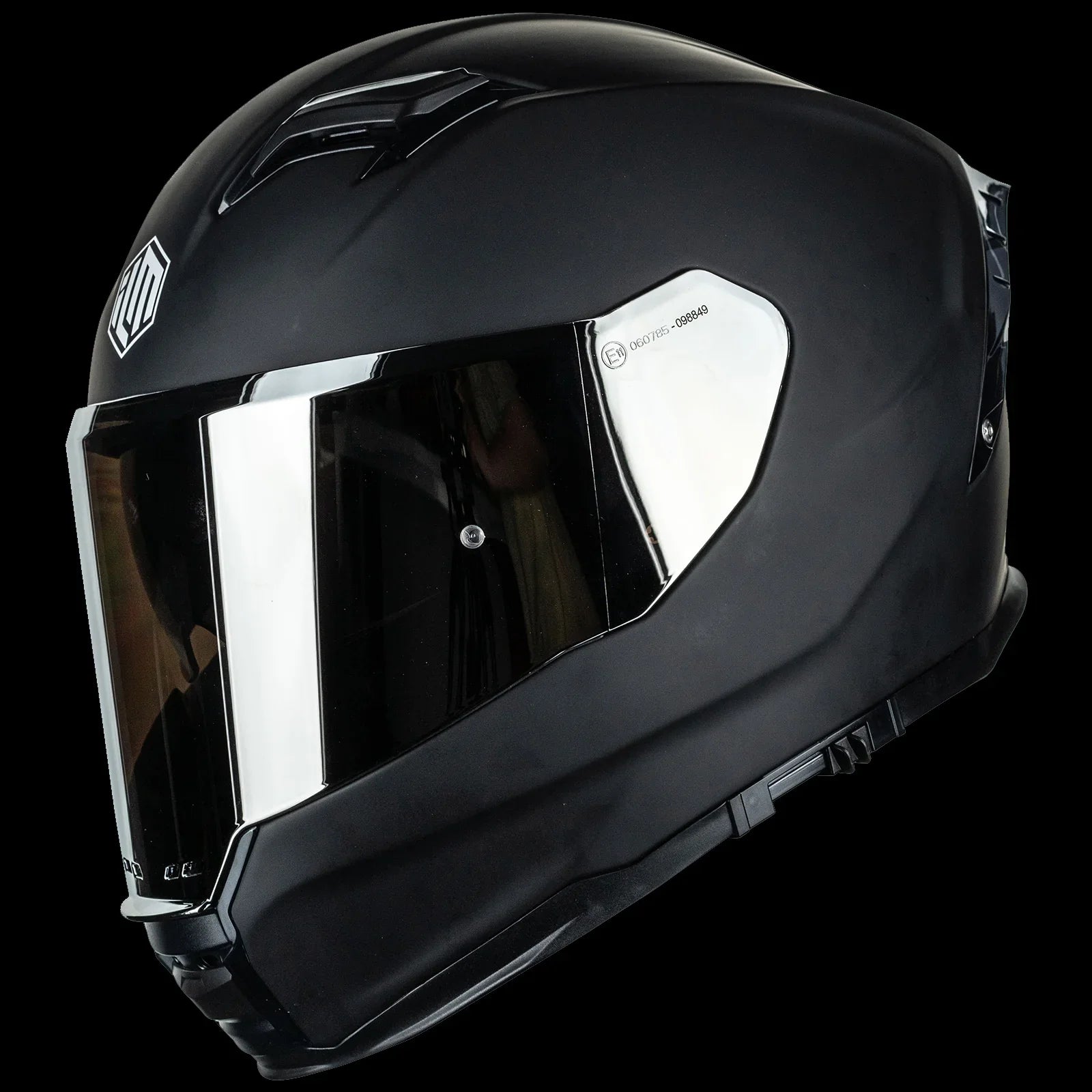 ILM Full Face Motorcycle Helmet Lightweight Fiberglass DOT ECE Model MF522P