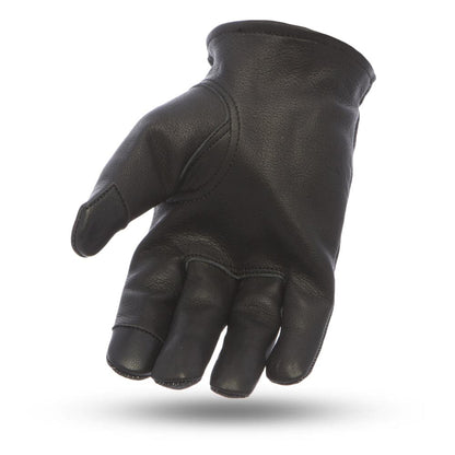 Men's Two-Tone Leather Motorcycle Roper Gloves
