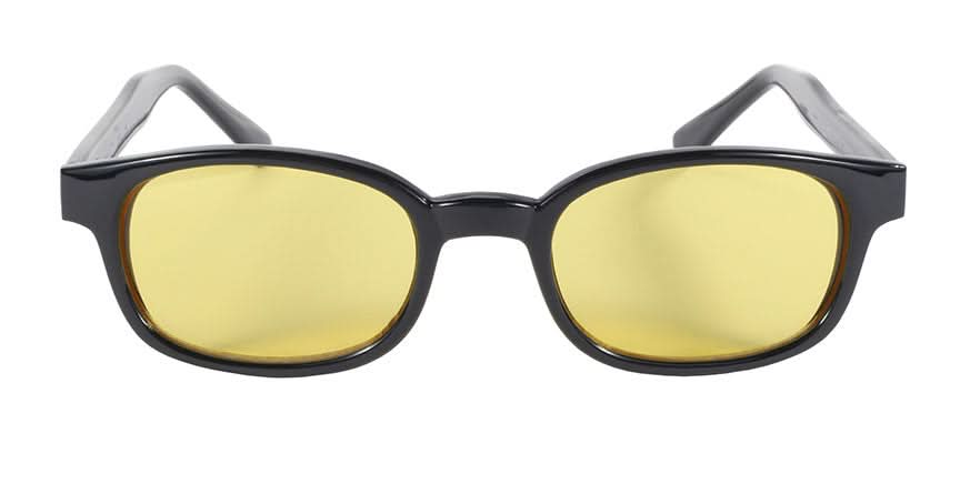 X-KD'S 1012 X, Black Frame with Yellow Lense