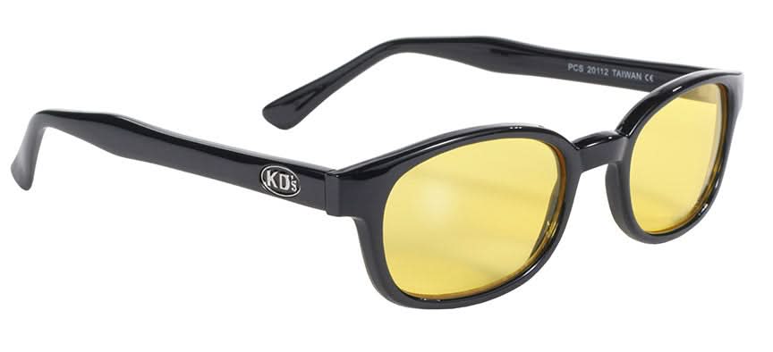 X-KD'S 1012 X, Black Frame with Yellow Lense