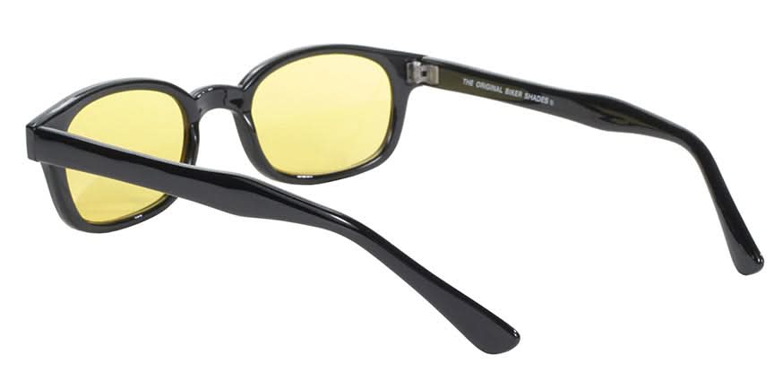 X-KD'S 1012 X, Black Frame with Yellow Lense