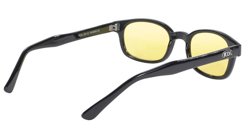 X-KD'S 1012 X, Black Frame with Yellow Lense
