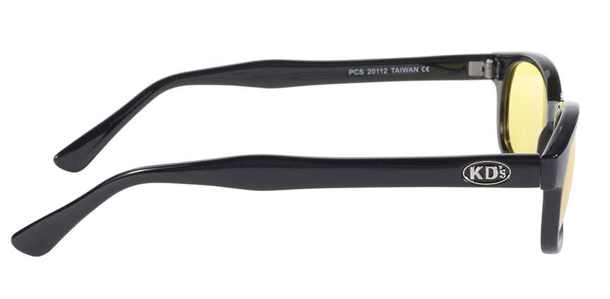 X-KD'S 1012 X, Black Frame with Yellow Lense