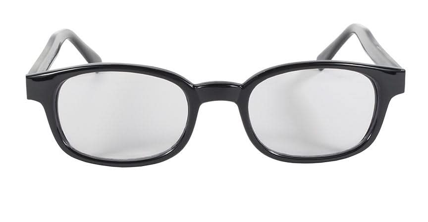 X-KD'S 1015X, Black Frame with Clear Lenses