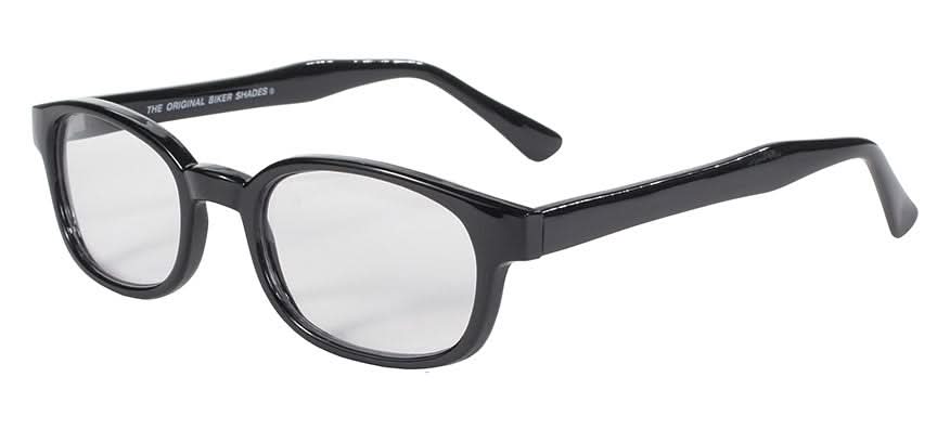 X-KD'S 1015X, Black Frame with Clear Lenses
