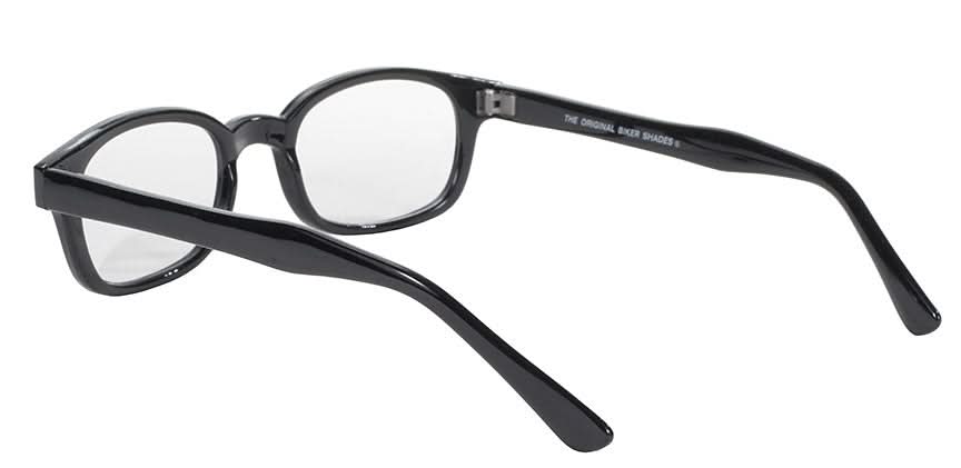 X-KD'S 1015X, Black Frame with Clear Lenses
