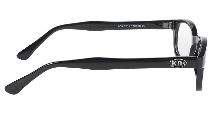 X-KD'S 1015X, Black Frame with Clear Lenses