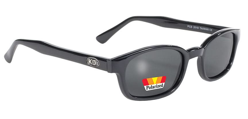 X-KD'S 1019 X, Black Frame with a Gray Polarized Lense