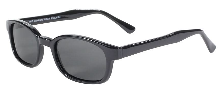 X-KD'S 1019 X, Black Frame with a Gray Polarized Lense