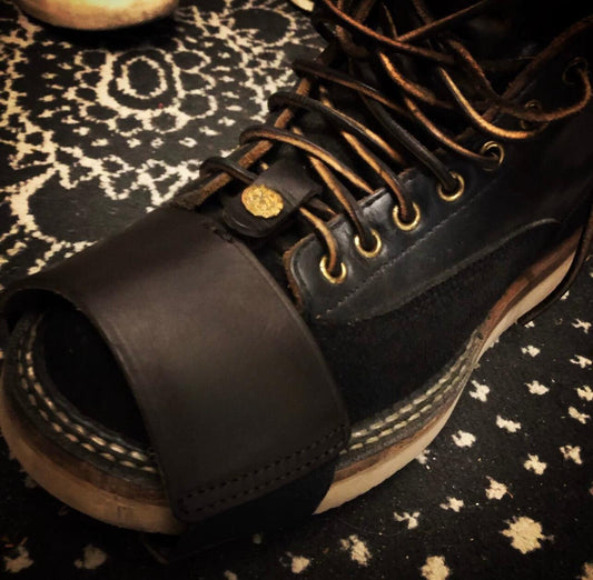 Leather Vintage Gear Shift Protector Shoe Cover