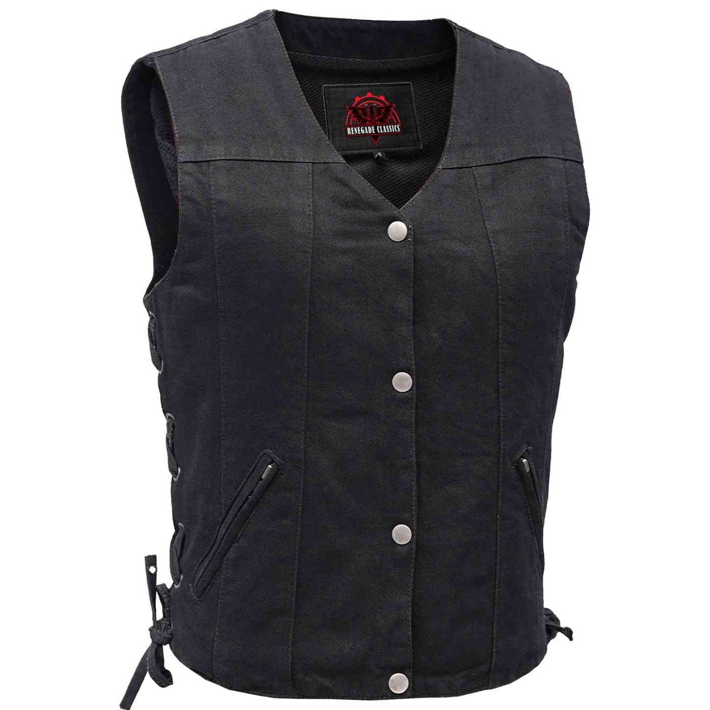 Women's Denim western vest