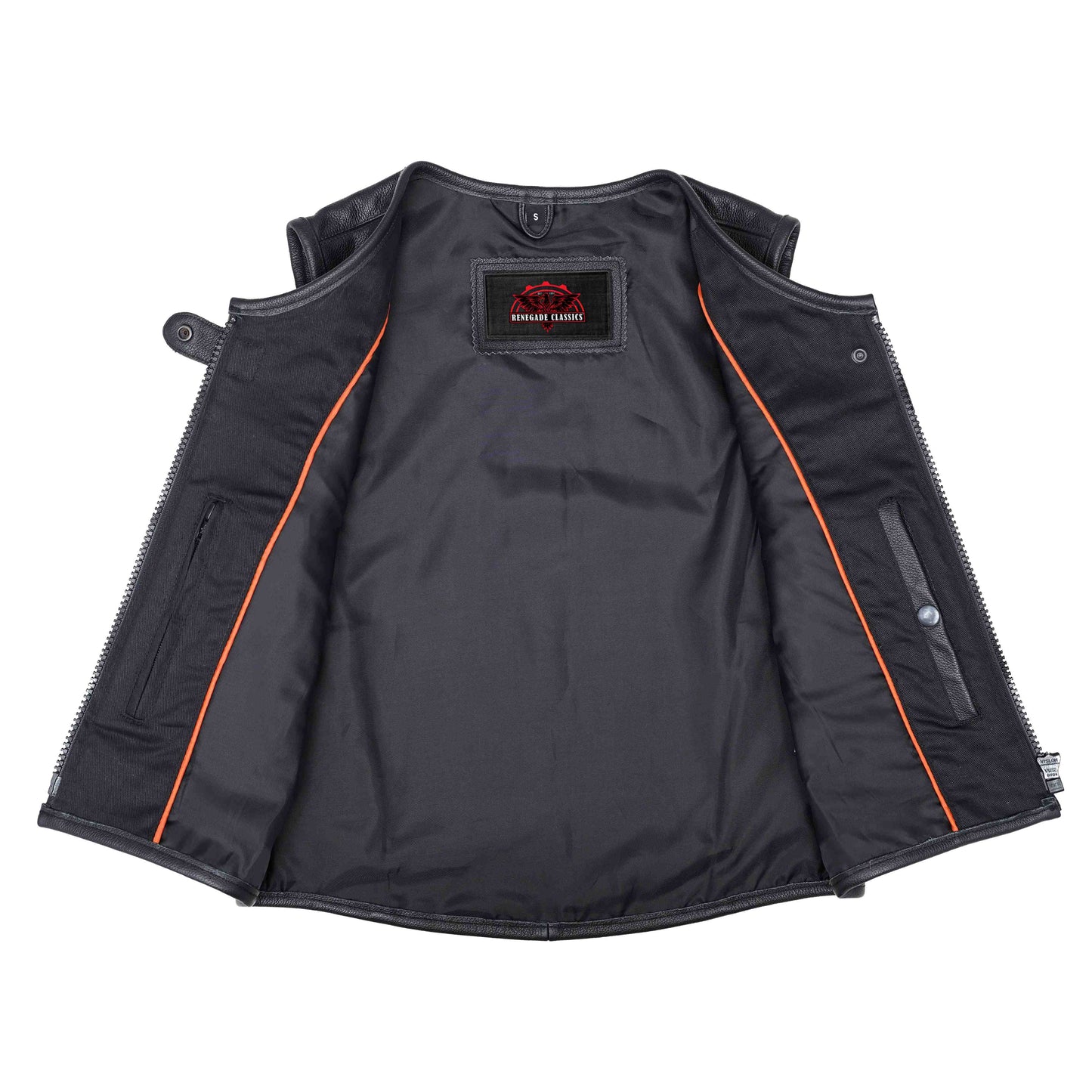 Women's Premium Leather SWAT Team Style Vest