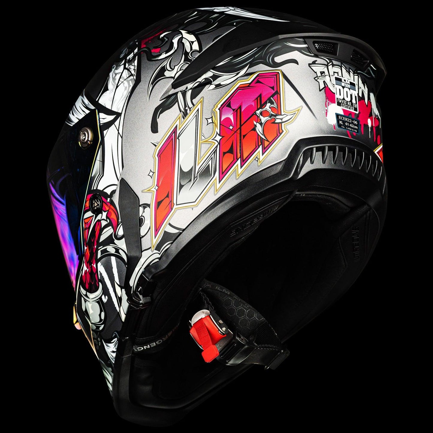 ILM Full Face Motorcycle Helmets Racing Helmet Model MF509