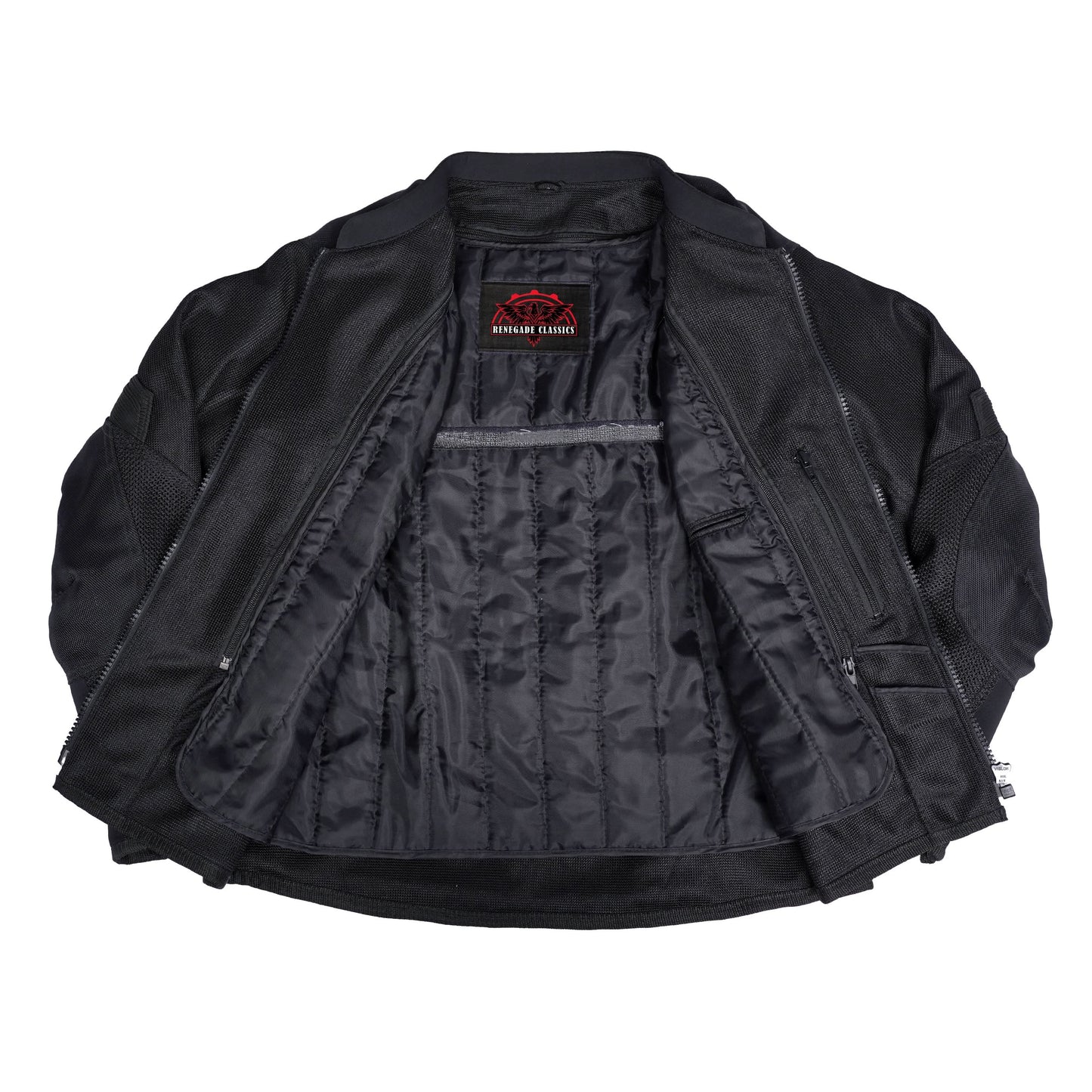 Women's Sporty Mesh Jacket- Race Wave