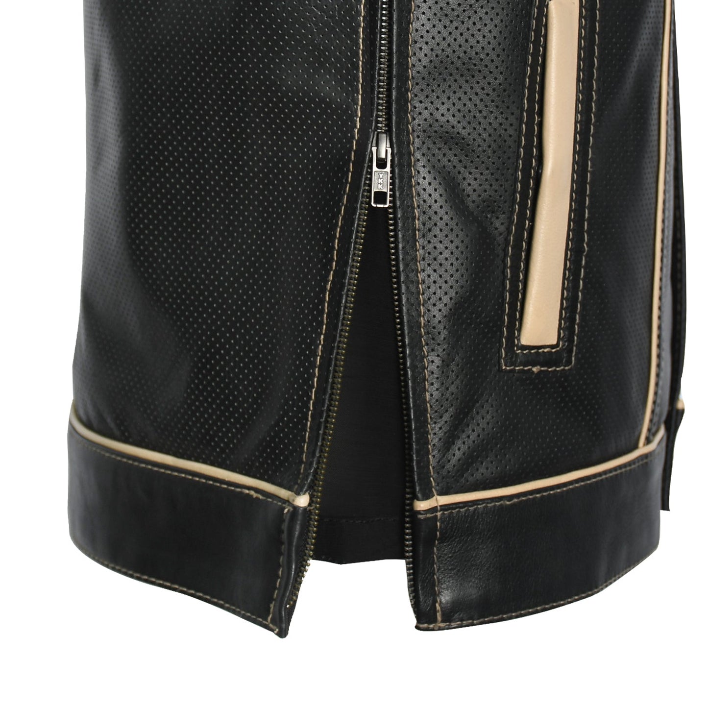 Men's Club Style Leather Vest (Limited Edition) "Inferno Rogue"