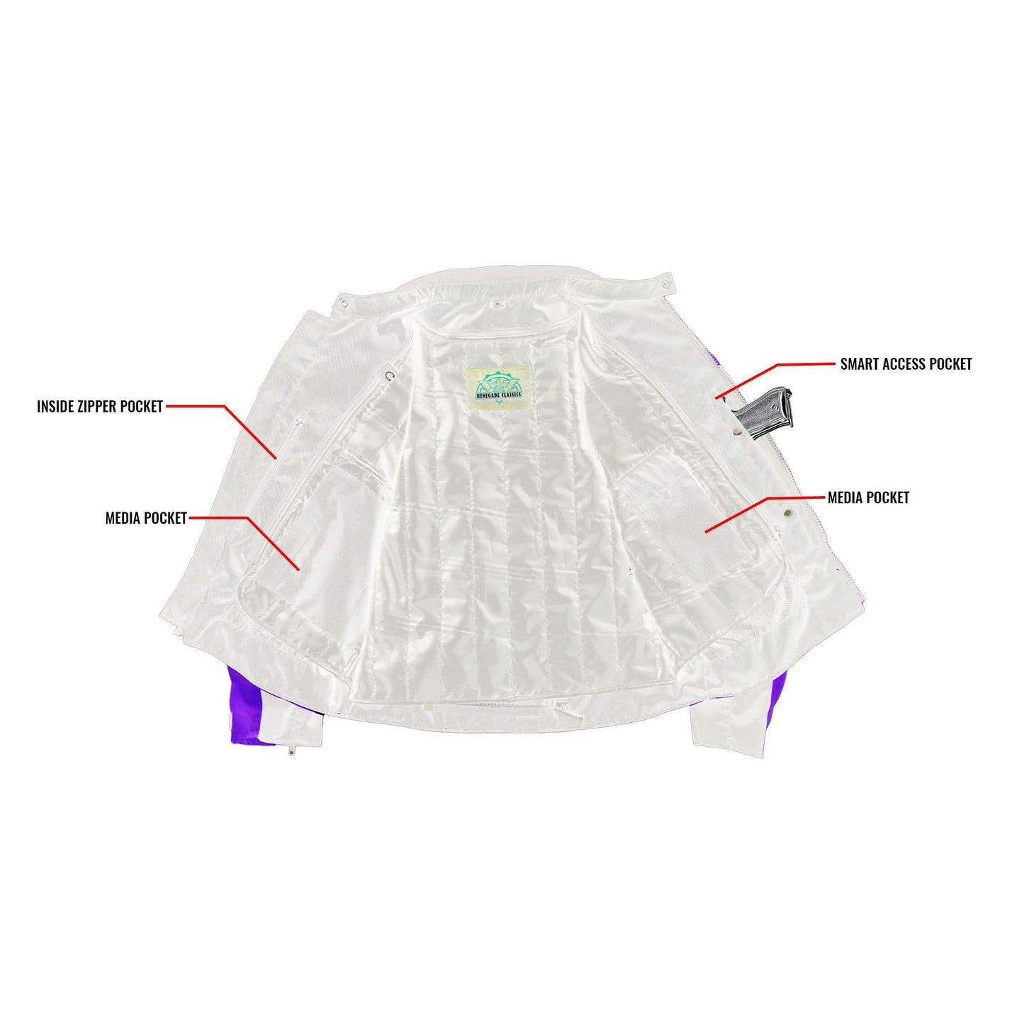 Men's High-Vis Racer Mesh Jacket