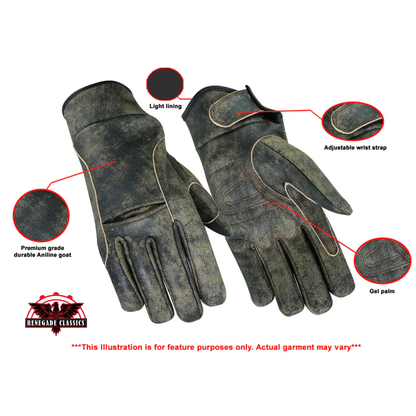 Men's Antique Brown Cruiser Glove
