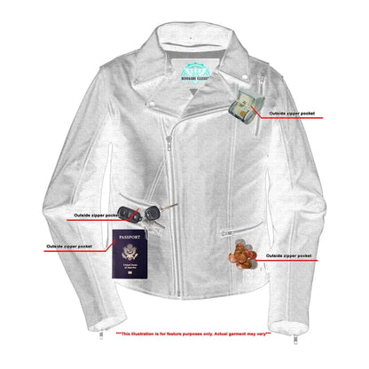 Women's Updated Stylish/Fashion Leather Jacket