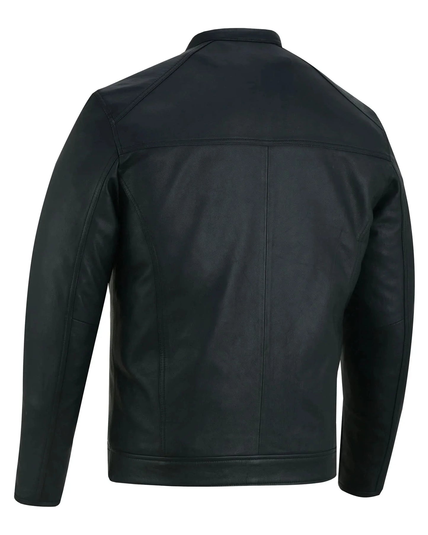 Classic Joe Men's Fashion Lambskin Leather Jacket