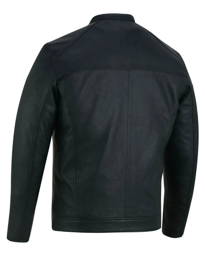 Classic Joe Men's Fashion Lambskin Leather Jacket
