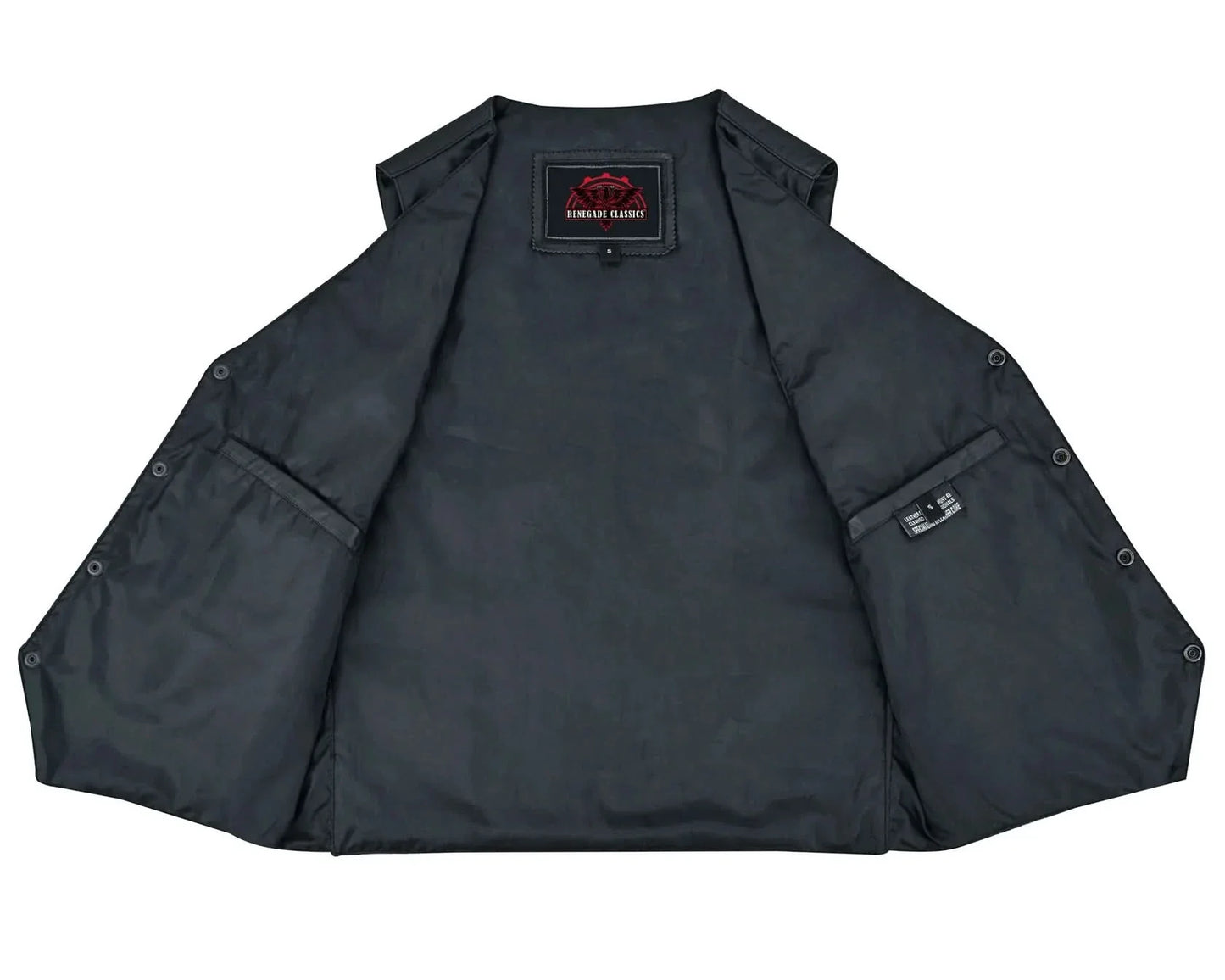 Men's Traditional, Classic Western Style in Light Weight Black Leather