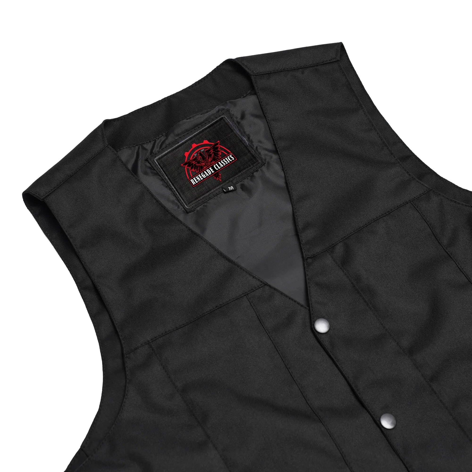 Men's Textile Ten Pocket Western Style Vest