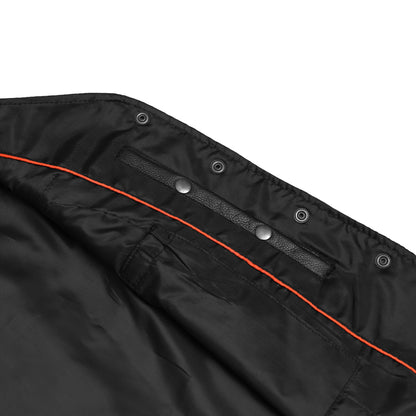 Women's Stylish Leather Vest with Longer Body- Plain Sides
