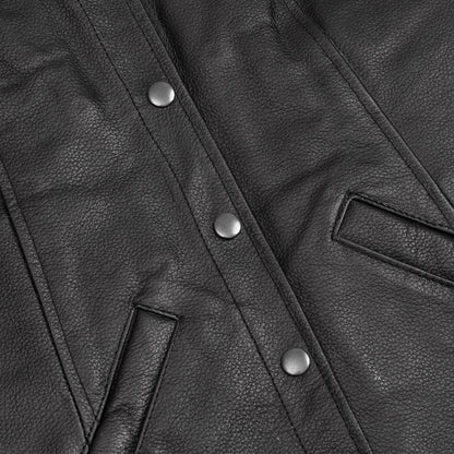 Women's leather motorcycle vest "Clara"