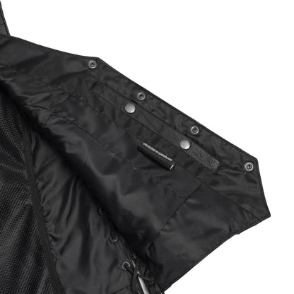 Women's Premium Leather Braided Vest