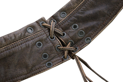 Women's Stylish Lightweight Hip Set Chaps- Two Tone