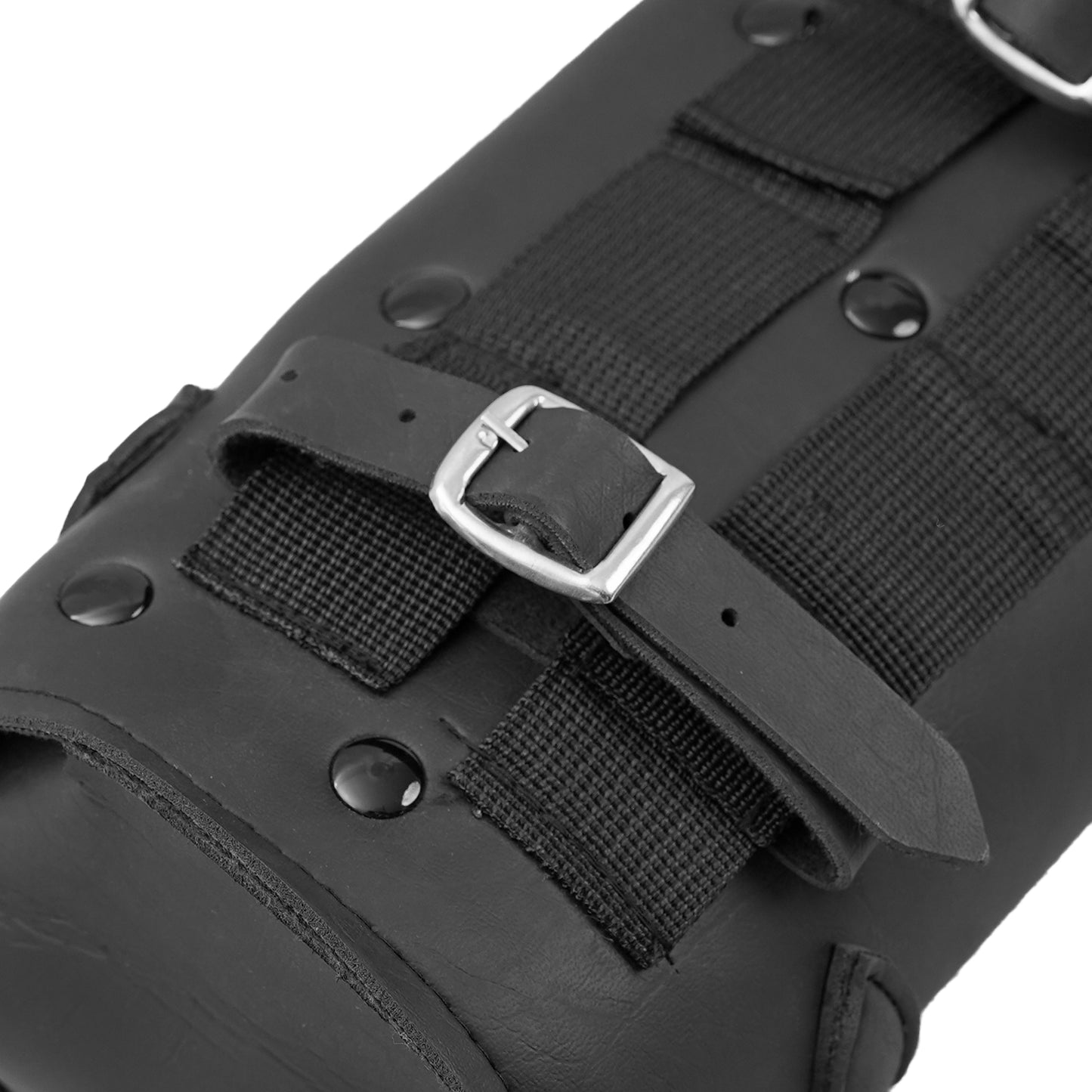 Black Construction Two Strap Tool Bag