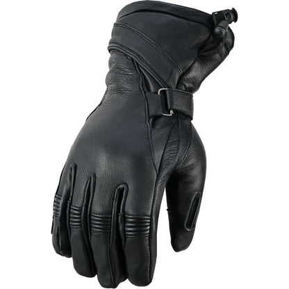 Men's "Avenger" Leather Gauntlet Gloves