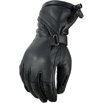 Men's "Avenger" Leather Gauntlet Gloves