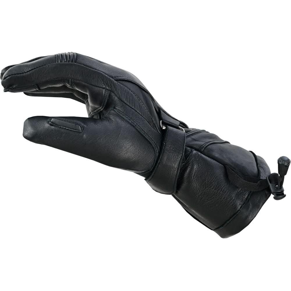 Men's "Avenger" Leather Gauntlet Gloves