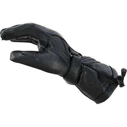 Men's "Avenger" Leather Gauntlet Gloves