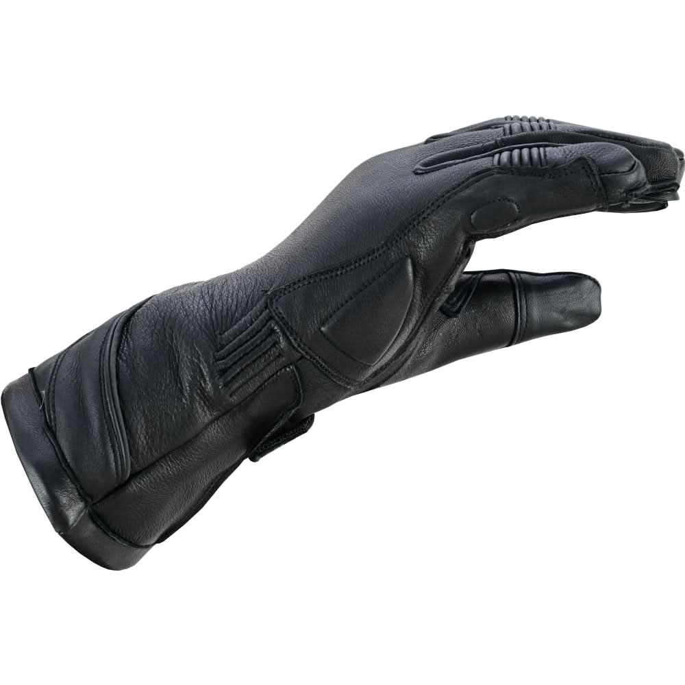 Men's "Avenger" Leather Gauntlet Gloves